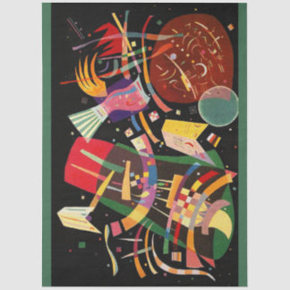 Papel De Seda Composición X Abstracción Biomórfica - Kandinsky