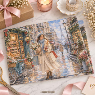 Papel De Seda Compras de Navidad en París