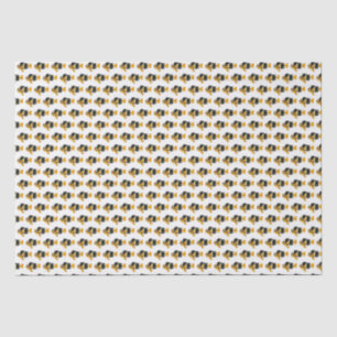Papel de seda con dibujo vintage de pez payaso tro