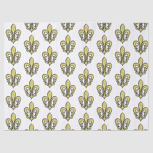 Papel de seda con elegante diseño de Flor de Lis