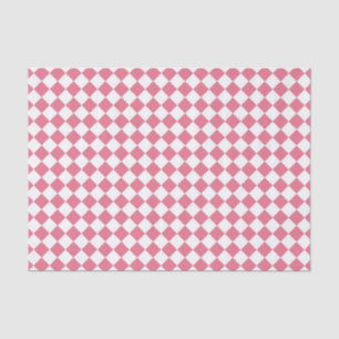 Papel de seda con estampado de diamantes en cuadro
