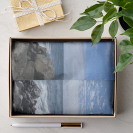Papel de seda con foto de paisaje marino de Indone