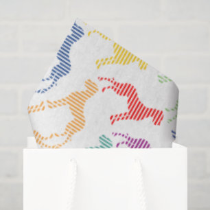 Papel de seda con grandes daneses