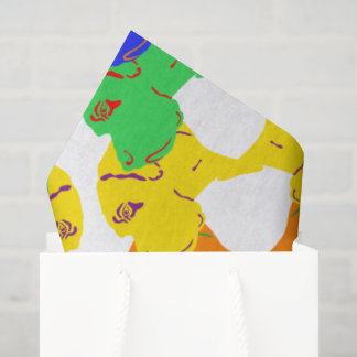 Papel de seda con grandes daneses