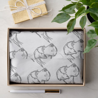 Papel de seda con grandes daneses