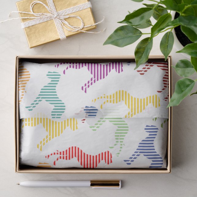 Papel de seda con grandes daneses (Regalo )