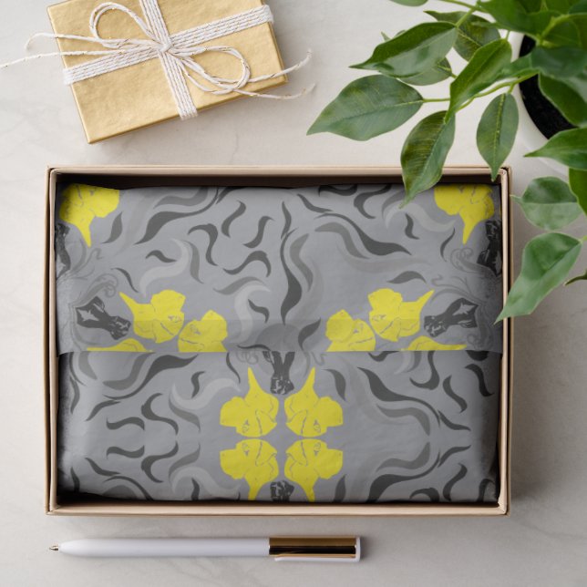 Papel de seda con grandes daneses (Regalo )