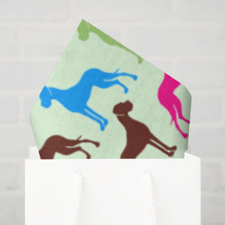 Papel de seda con grandes daneses
