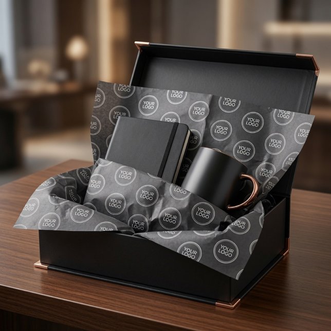 Papel de seda con logotipo personalizado | Minimal (Subido por el creador)