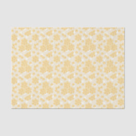 Papel de seda con patrón de panal de abeja amarill