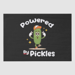 Papel De Seda Con Pickles Comida Encurtido Divertido