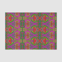 Papel de seda con remolinos en negrita (púrpura)