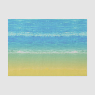 Papel de seda con tema de mar y playa