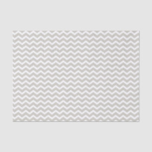Papel de seda con zigzag de Chevron blanco grisáce