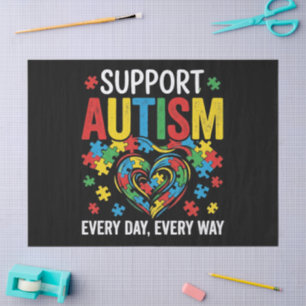 Papel De Seda Conciencia del autismo