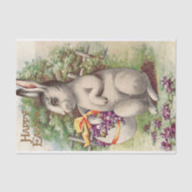 Conejito de pascua feliz