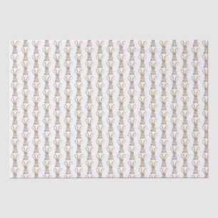 Papel De Seda Conejo Baby Shower Boy Bebe Azul Preppy