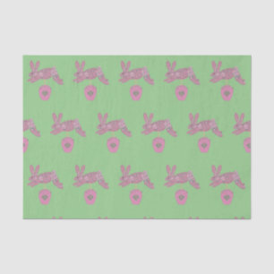 Papel De Seda Conejo conejo conejo topiary Ginger jar frascos