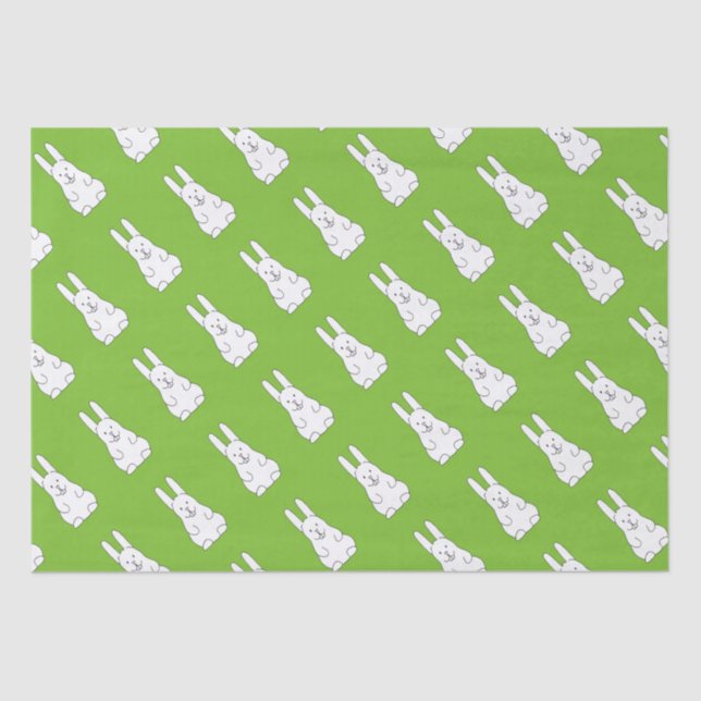 Papel De Seda Conejo de Pascua (Anverso)