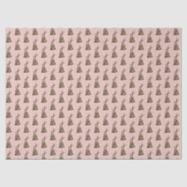 Papel De Seda Conejo de Pascua de chocolate