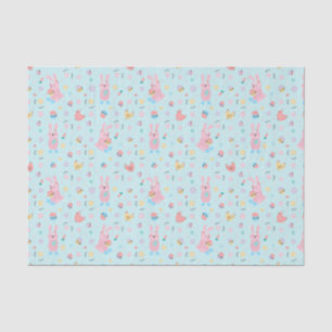 Papel De Seda Conejo de Pascua en la Granja