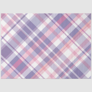 Papel De Seda Conejo de Pascua Serie Plaid Diseño #17