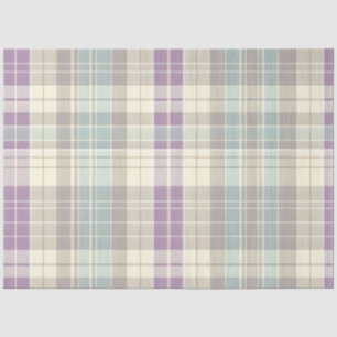 Papel De Seda Conejo de Pascua Serie Plaid Diseño #18
