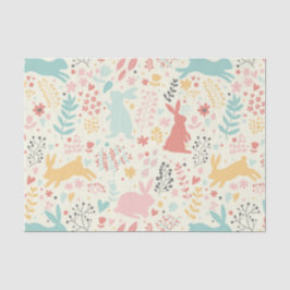Papel De Seda conejos, naturaleza, colores de la primavera,