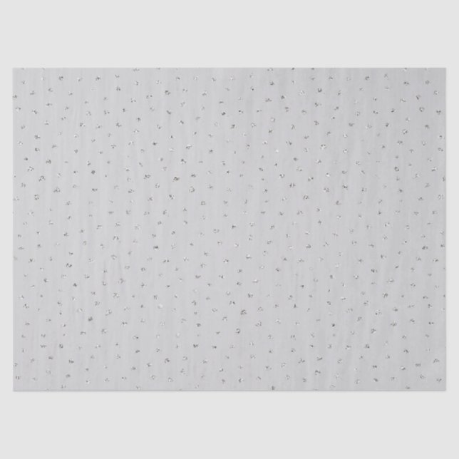 Papel De Seda Confetán de plata gris (Anverso)