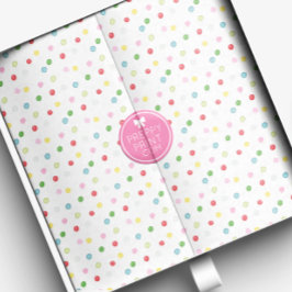 Papel De Seda Confetti de Navidades de color acuático