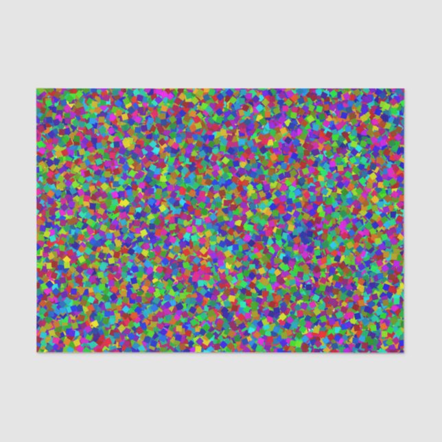 Papel De Seda Confetti - Multicolores (Anverso)