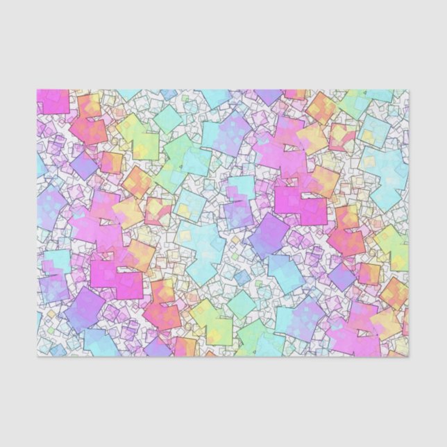 Papel De Seda confietti confección : (Anverso)