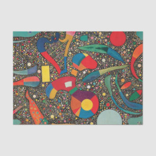 Papel De Seda Conjunto colorido de Wassily Kandinsky