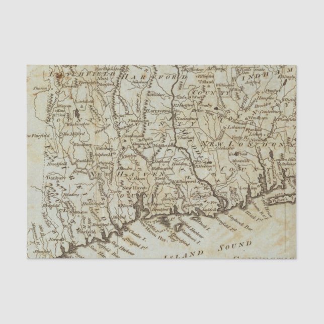 Papel De Seda Connecticut 7 (Anverso)