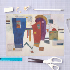 Papel De Seda Contraste Acompañado, Kandinsky 