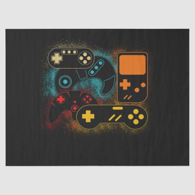 Papel De Seda Controlador de videojuegos (Anverso)