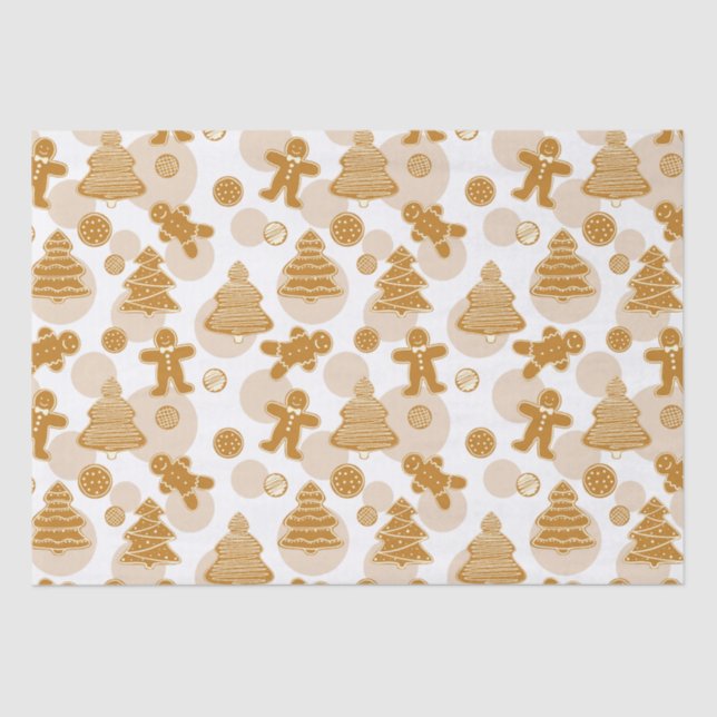 Papel De Seda Cookies de Gingerbread (Anverso)