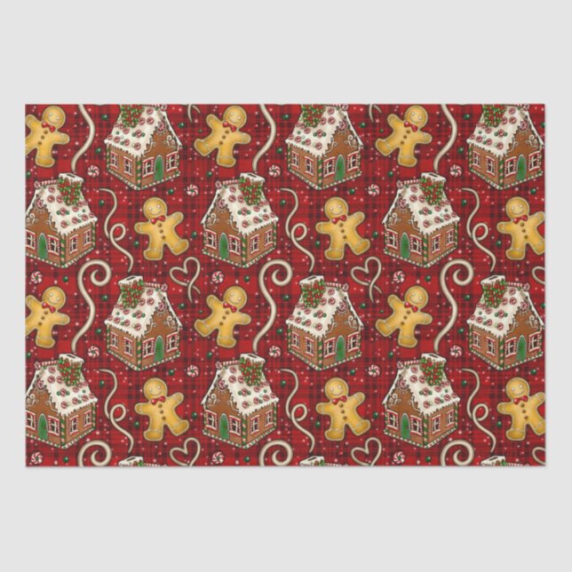 Papel De Seda Cookies de navidades (Anverso)