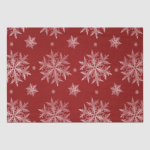 Papel De Seda Copia de Nieve Roja Fiesta de Navidad