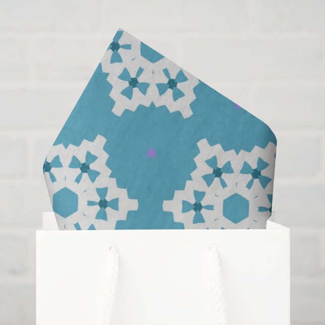 Papel De Seda Copo de nieve (Bolsa de regalo)
