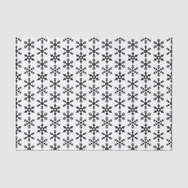 Papel De Seda Copo de nieve  (Anverso)