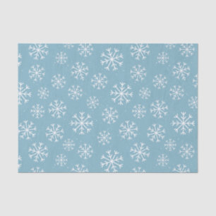 Papel De Seda Copo de Nieve de Invierno Fiesta de Cielo Azul H