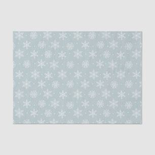 Papel De Seda Copo de Nieve Invernal Pacífico   Fiesta