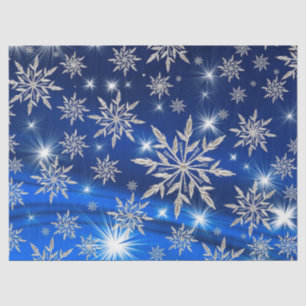 Papel De Seda Copos de nieve