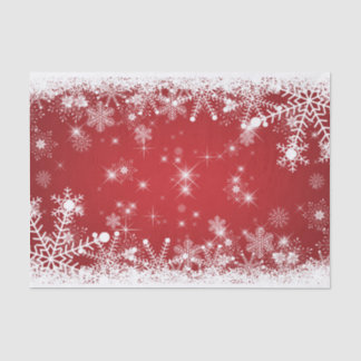 Papel De Seda Copos de nieve