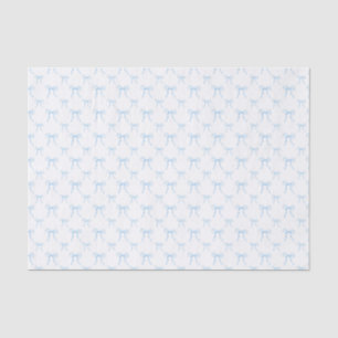 Papel de seda coqueto con lazo azul grandmillennia