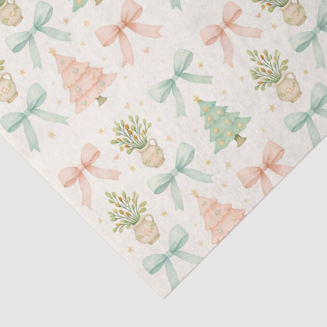 Papel De Seda Coquette Christmas  (Detalle)