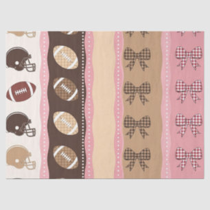 Papel De Seda Coquette Fútbol Lazos Patrón Leopardo (10)