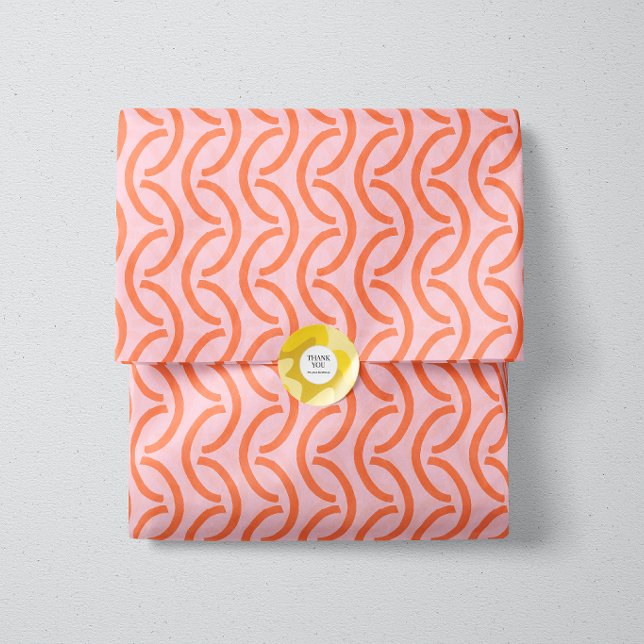 Papel De Seda Coral de cadena retorcida moderna (Subido por el creador)