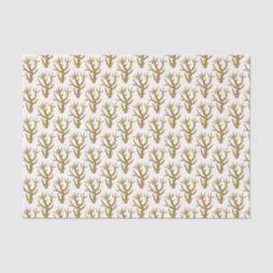 Papel De Seda Coral Marino Estilizado Vintage #5